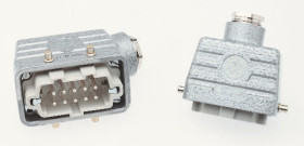 Wzmocnione złącze zasilania 24-pinowe EPIC 16A 440 V Męski PG21