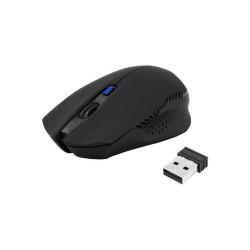 Mysz optyczna LTC MJOLLNIR czar. bezprzewodowa zas:10m 2.4GHz