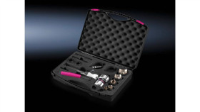 Ręczny Dziurkownik Hydrauliczny Z Wycinakami Do Blachy Zestaw Walizkowy...