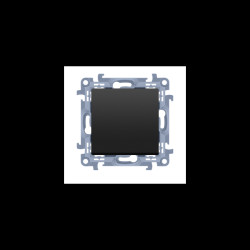 Łącznik pojedynczy CW1C.01/49 szybkozłącza czarny mat Simon10 Kontakt-Simon