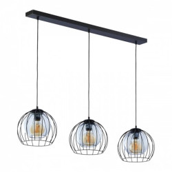 Dunia 3P E27, lampa wisząca, max. 15W, czarna AD-LD-6235BE27S