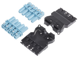 Złączka oświetleniowa Wieland 5 GST18i5 Żeński Złącze Gniazdo