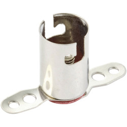 TRU COMPONENTS TC-10477732 Bulb holder Socket mini bulb BA9s Solder tag