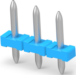 PCB terminal, 3 pole, pitch 5 mm, AWG 22-14, 10 A, pin, blue, 1776489-3