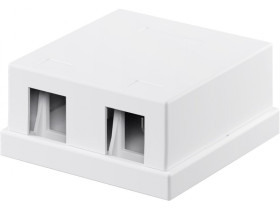 Pusta obudowa Keystone 2-porty