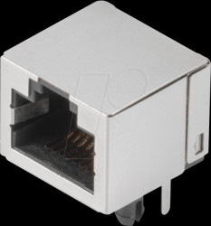 1455240000 RJ45 socket 90°, THT Cat.5