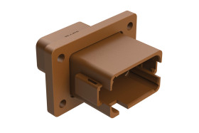 Złącze samochodowe 12-pinowe Amphenol Industrial 2-rzędowe Męski 13A AT Montaż na panelu Złącze samochodowe