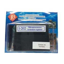J-202 Mikroprocesorowy termometr-regulator - zestaw do montażu