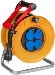 Bęben kablowy 15m 4 gniazda Szpula kablowa typ Typ E - gniazdo francuskie Typ E – francuski 230 V