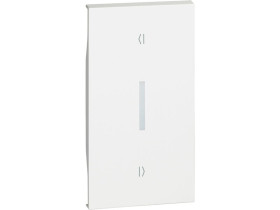 LIVING NOW Klawisz do przycisku rolet k4027 w pionie - 2 moduły - biały KW06M2V LEGRAND