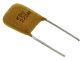 Wielowarstwowy kondensator ceramiczny (MLCC) 2.2μF 50V dc Z5U ±20% THT KEMET