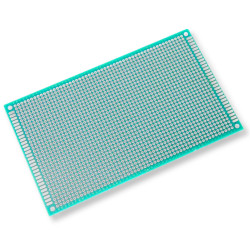 9×15 cm double-sided prototype PCB board, 1782 holes, 2.54 mm pitch
