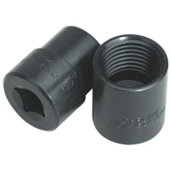 Sealey SX200 Locking Wheel Nut Removal Set 2pc 21 and 25mm 1/2&quot;sq Drive