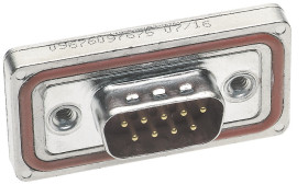 Harting 09 67 637 7675 09676377675 Złącze męskie Ilość styków: 37 lutowane 1 szt.