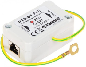 Ogranicznik przepięć do CCTV 1xRJ45 PTF-61-ECO/POE