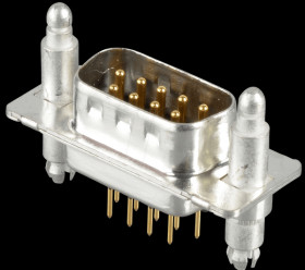 16-002093 D-Sub 9-pin plug, pin contacts