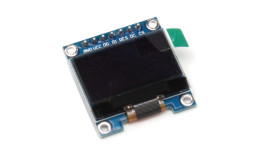 Wyświetlacz OLED 0.96" SPI 128x64 SSD1306 niebieski