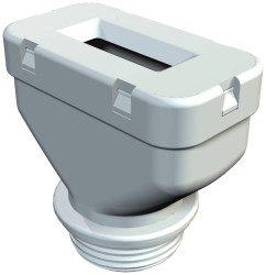 OBO Bettermann 2013022 Dławnica kablowa, płaska 106 FL M32 14 40, 1 szt.