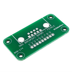 DB9 Breakout Board PCB - Female
