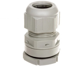 Dławnica skręcana M25 IP66/IP67 960 st.C szara KBM 25 36001004