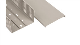 Korytko Grzebieniowe 120X80x2000mm Jasnoszare E324