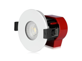 VT-885 5W Oczko halogenowe Spot ognioodporność min: 30-60-90 Chip SAMSUNG barwa: 6400K biały opk. 3 szt. 881 V-TAC