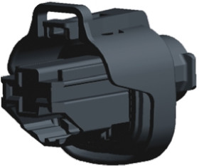 Złącze samochodowe 1-pinowe TE Connectivity -rzędowe Żeński NG1 Montaż na kablu Obudowa złącza samochodowego