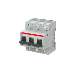 Wyłącznik nadprądowy MCB, UC-B, 3-biegunowy, 63A, 750V, ABB, S803S