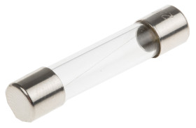 Bezpiecznik 500mA 6.3 x 32mmF 250V ac RS PRO