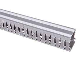 Korytko grzebieniowe LINA25 40x40 szare 636006 /2m/