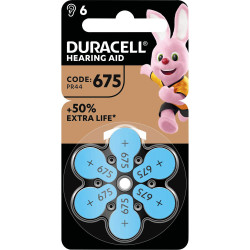 Duracell 149726 Hearing aid battery ZA 675 1.45 V Zinc air 630 mAh