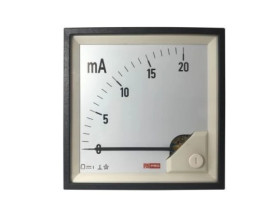 Amperomierz analogowy panelowy 20 (Input)mA DC -10C do +65C RS PRO