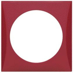 Integro Ramka pojedyncza czerwony połysk 918272576