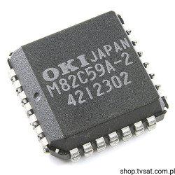 MSM82C59A-2 Interrupt Controller SMD-PLCC28 OKI BULK