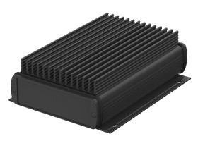 Obudowa ogólnego użytku Aluminium szerokość zew. 32 mm długość zew. 106 mm wys. zew. 32 mm Bopla IP65 Czarny