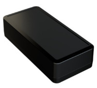 Z-125 Obudowa z tworzywa Z125 wymiary: 189.9x89.8x50.5 mm - pełna - czarna - ABS