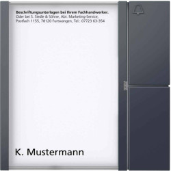 Siedle 210004997-00 Akcesorium do domofonu Moduł funkcyjny antracytowy