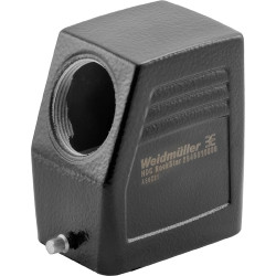 Grommet housing, size 4, die-cast aluminum, clamp lock, IP65, 2543980000