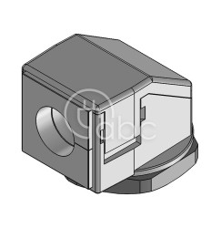 Dławnica kablowa dzielona KVT 50-W90, na 1 moduł KT duży, szara, 45414