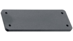 Mocowanie elektroinstalacyjne, kolor Czarny, 1-krotna, Plastik, Icotek