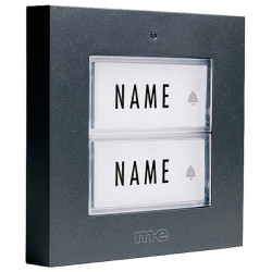 m-e modern-electronics 41273 Doorbell Wireless Transmitter Anthracite