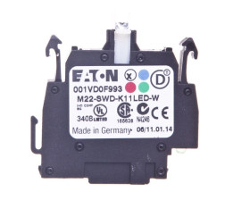 Styk pomocniczy 1Z 1R montaż czołowy dioda biała SmartWire-DT M22-SWD-K11LED-W 115972