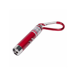 Latarka Mini LED/UV/Laser Aluminiowa kieszonkowa