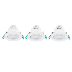 LED SPOTLIGHT 500LM WARM WHT IP65 3-PK