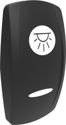 Klosz do przycisku, do użytku z: Przełączniki kołyskowe uszczelniane serii V, kolor: Biały, symbol: Światła wewnętrzne