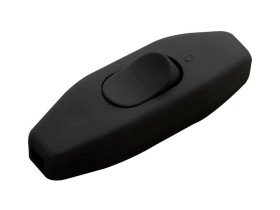 Przełącznik przelotowy lampkowy Ł1 NW 2,5A 250V czarny