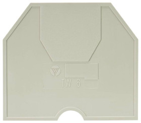 Ścianka rozłączająca Wieland Electric TW 6 /V0 07.311.1255.0, 10 szt.