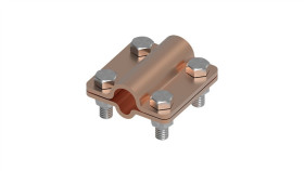 Złącze Uniwersalne 2-Elem. 60X60 Drut8-Pręt16 Miedź 214.6 Cu 21400603