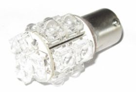 Żarówka samochodowa LED niebieska BA9s