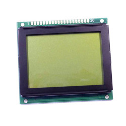 Wyświetlacz LCD Display Elektronik DEM128064H1SYH-PY żółto-zielony 128 x 64 Pixel (S x W x G) 78.00 x 70.00 x 12.6 mm